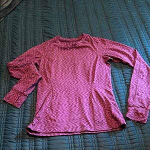 REI Women's Long Sleeve Purple Thermal Ski Tee